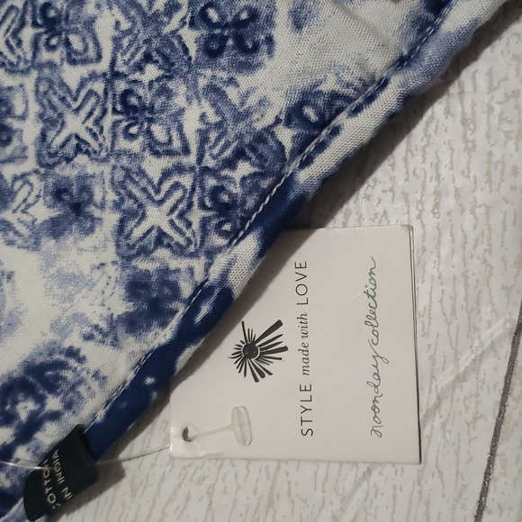 Moonday collection boho multicolor trifold clutch - Picture 4 of 4